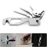 Outil de survie multifonction 10 en 1 pour camping et randonnée