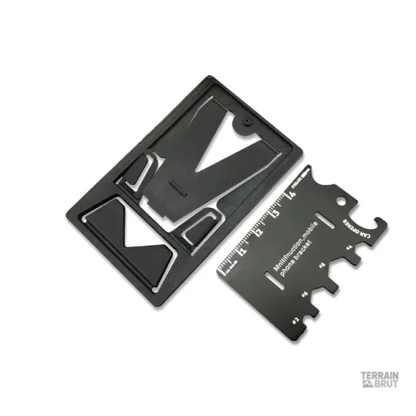 Outil de survie multifonction en acier inoxydable pratique