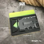 Accessoire de camping compact avec fonctions multiples essentielles