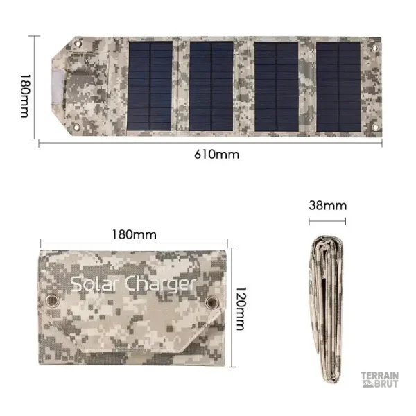 Équipement solaire portable idéal pour le camping en nature