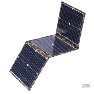 Panneau solaire pliable camouflage pour survie en extérieur