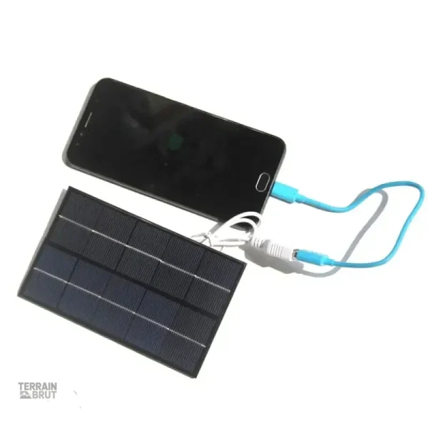 Panneau solaire portable 5W pour chargeurs solaires