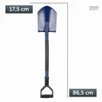 Pelle robuste de 86 cm pour déneigement et entretien extérieur