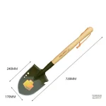 Pelle de survie en acier, essencielle pour les excursions