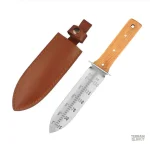 Outil durable en inox avec élégant étui en cuir