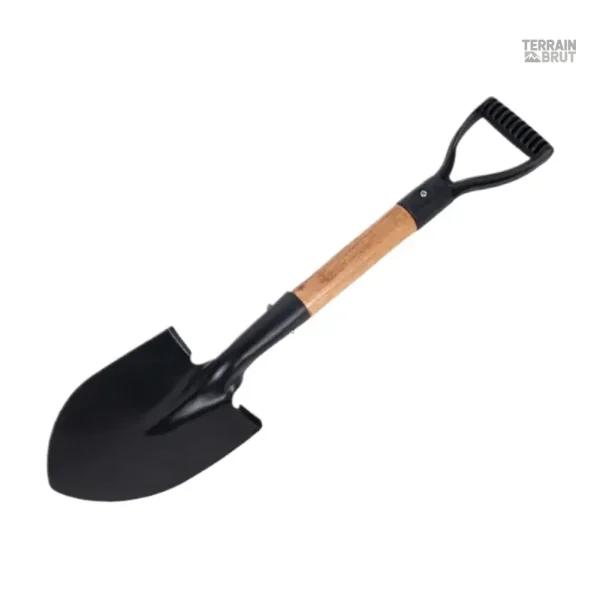 Pelle de jardin en acier manganèse pour enfants, idéale plage et camping