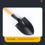 Pelle étanche et antirouille, parfaite pour les activités en extérieur