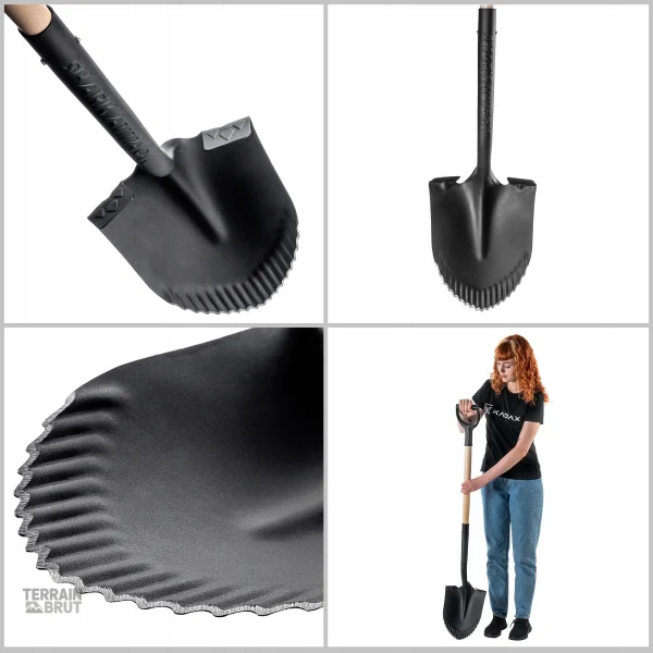 Outil de jardinage ergonomique en métal, 130 cm de long