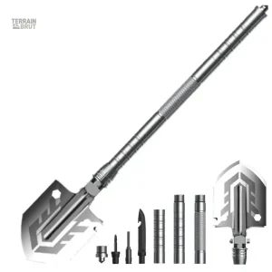 Pelle de Survie Militaire 8 en 1, multifonction portable