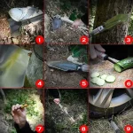 Outil robuste pour creuser et explorer en extérieur