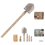 Pelle pliable en acier inoxydable pour survie en plein air