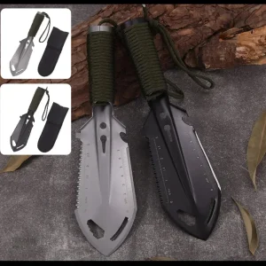 Outil de survie compact avec étui pratique pour l'extérieur