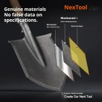 Pelle de survie compacte en acier inoxydable pour les activités outdoor