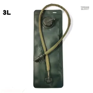 Réservoir d'eau léger pour équipement de survie