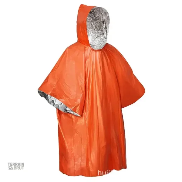 Poncho de Survie Compact et Pratique