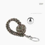 Bracelet de survie en paracorde avec accessoire en acier