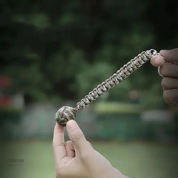 Porte-clés de survie en paracorde adaptables et sécurisés