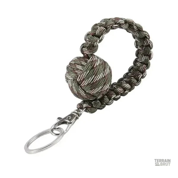 Outil de défense en paracorde avec design pratique