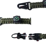 Accessoire de survie : porte-clés multifonction