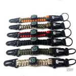 Porte-clés pratique avec boussole pour aventuriers