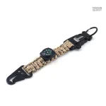 Porte-clés robuste avec fonction boussole