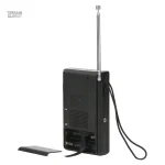 Radio compacte avec fonctions FM/AM, idéale pour la survie