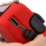 Radio de survie avec énergie solaire, compacte et portable