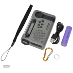 Appareil radio léger pour les activités de plein air et urgentes