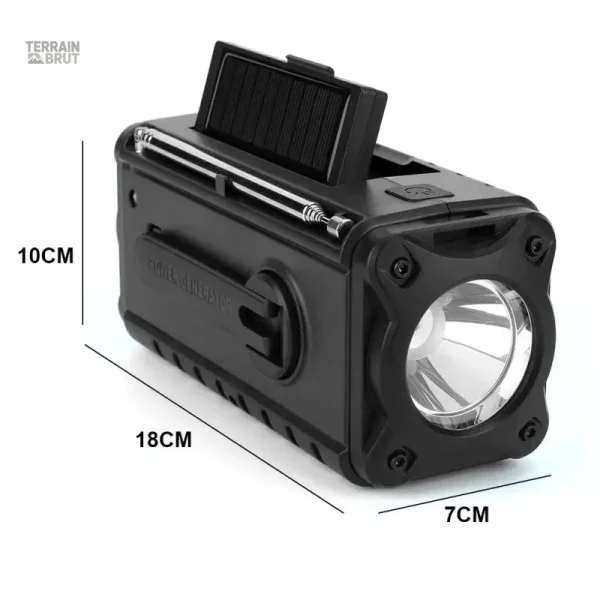 Radio portable, idéale pour les activités en extérieur