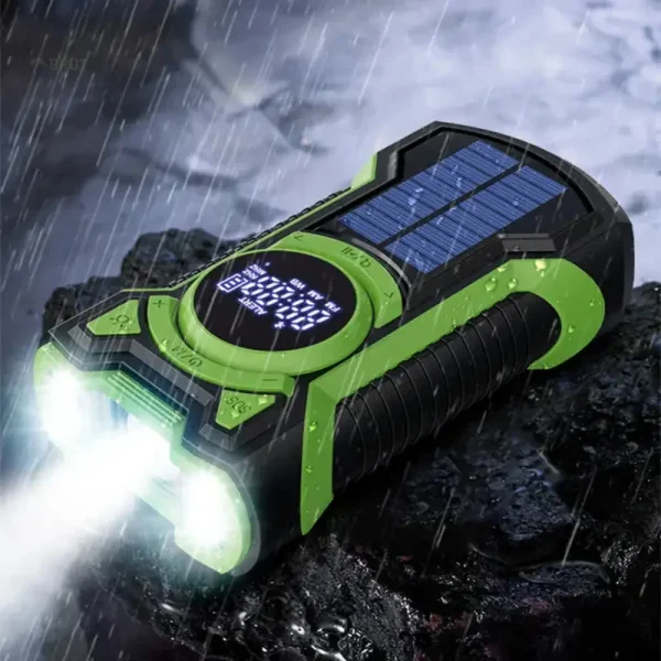 Radio solaire compacte pour activités en plein air