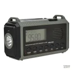 Radio Solaire Manuelle 10000 mAh pour survivalistes