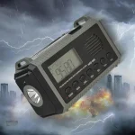 Radio portable avec recharge solaire pour aventures extérieures