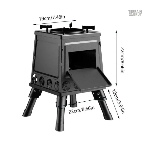 Réchaud de randonnée fiable pour repas en extérieur