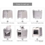 Réchaud de camping à gaz pour emergencies extérieures