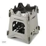 Réchaud de survie pliable, idéal pour les aventures en plein air