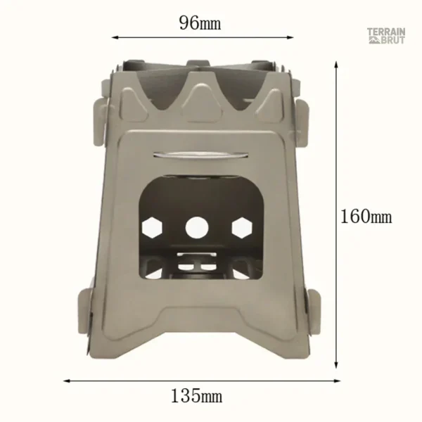 Appareil de cuisson portable adapté aux activités en extérieur