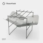 Réchaud pliable compact pour les aventures en extérieur