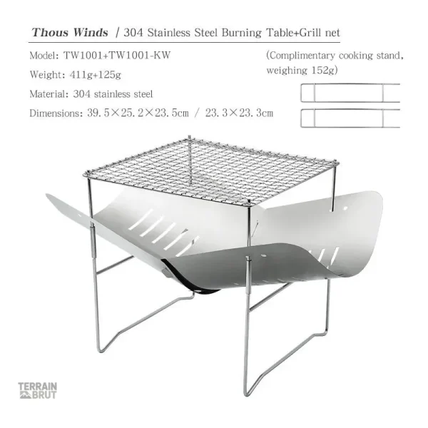 Réchaud de camping léger, parfait pour les randonneurs