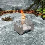 Réchaud de survie compact et facile à transporter