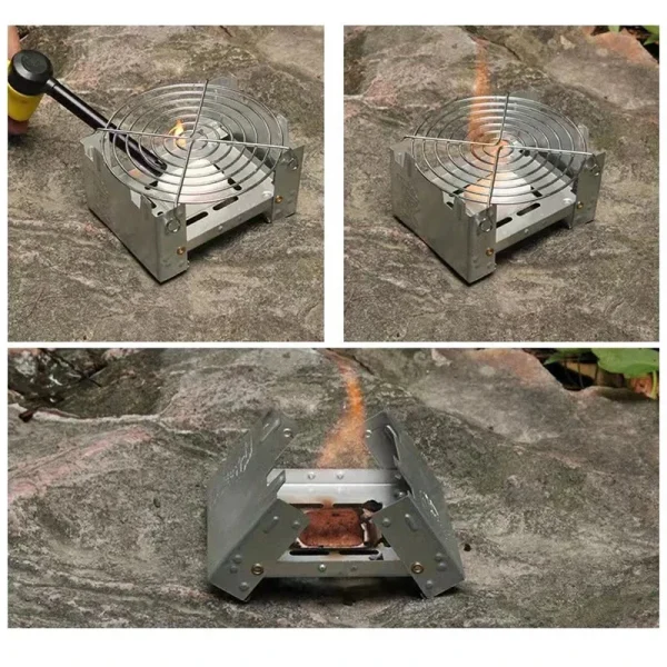 Réchaud portable pour les amateurs de nature