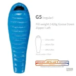 Sac de couchage à faible température pour nuits froides