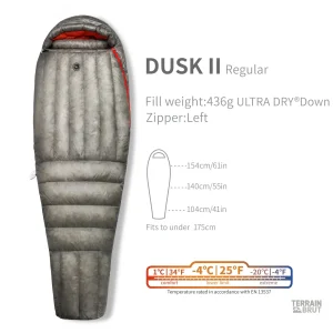 Sac de couchage léger et chaud idéal pour le camping