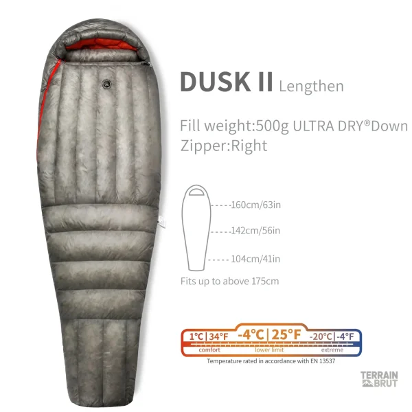 Sac de couchage compact et isolant pour aventuriers