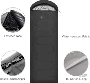 Sac léger pour camping, idéal en conditions de survie