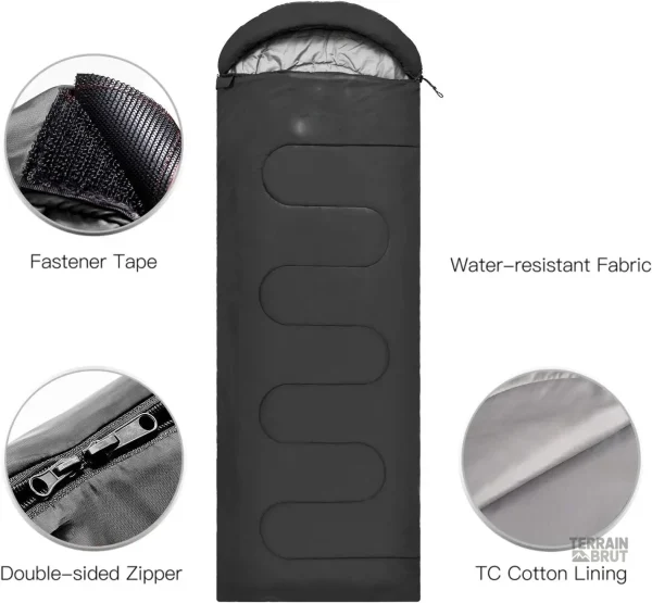 Sac léger pour camping, idéal en conditions de survie