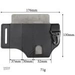 Accessoire d'extérieur en cuir pour rangement d'outils