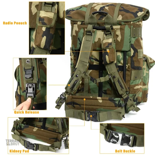 Sac de survie léger et pratique pour les randonneurs