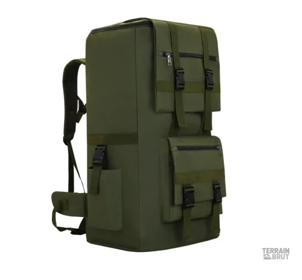 Sac randonnée vert pour les aventuriers en plein air