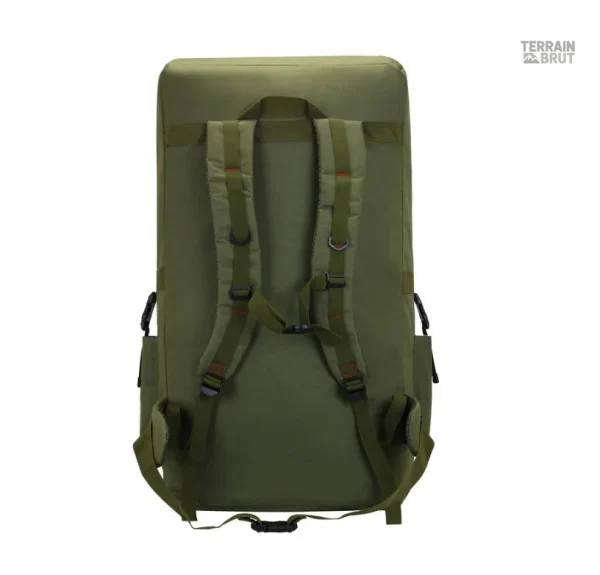 Sac de randonnée en vert, adapté aux escapades nature