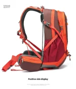Sac sport ergonomique en rouge, confort optimal
